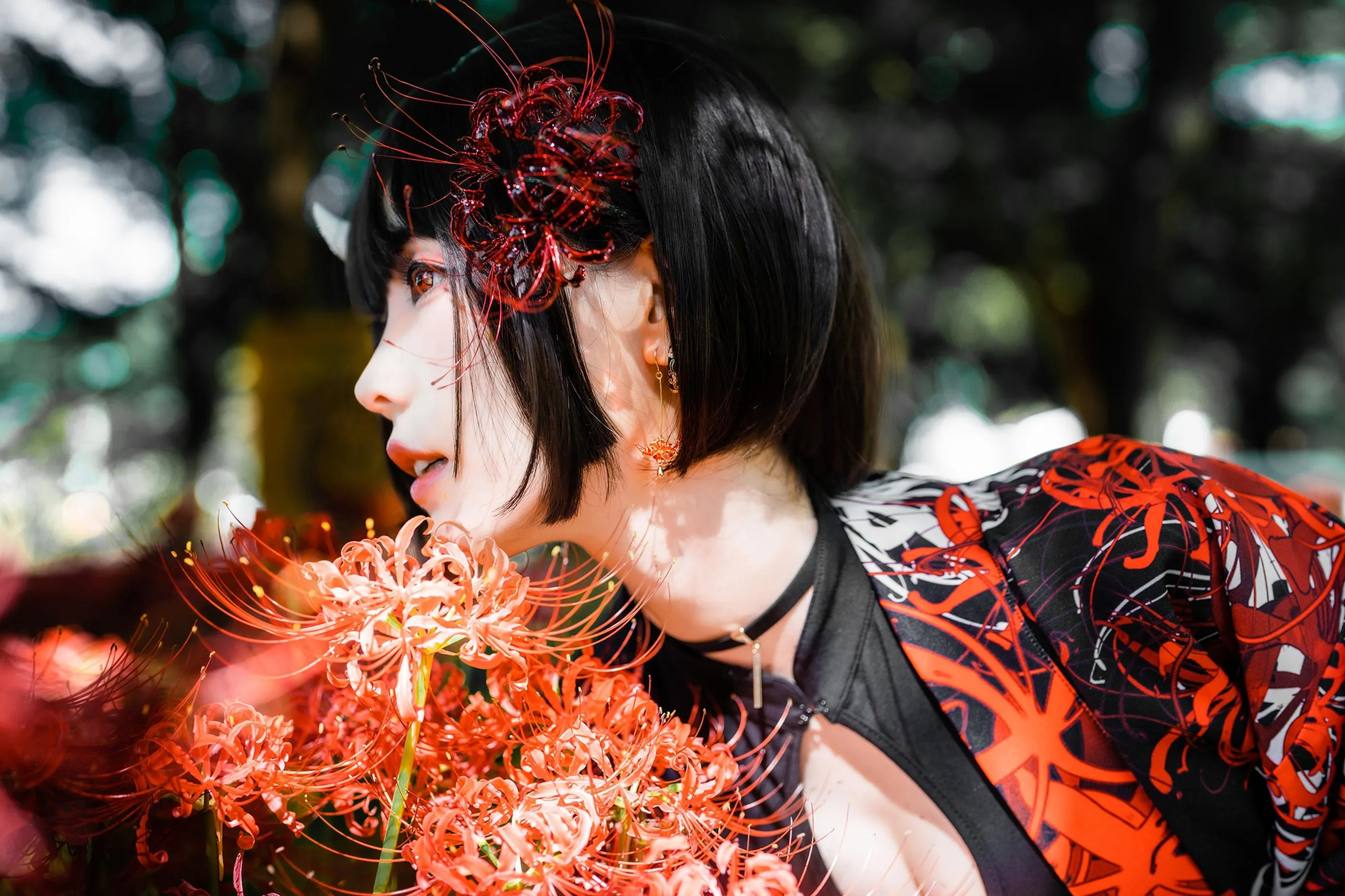 ElyEE子 – NO.129 23年10月订阅-C-Red Higanbana 殷紅彼岸 [36P]插图